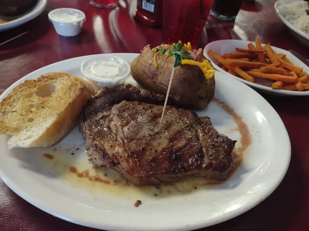 Rib Eye Steak Dinner
